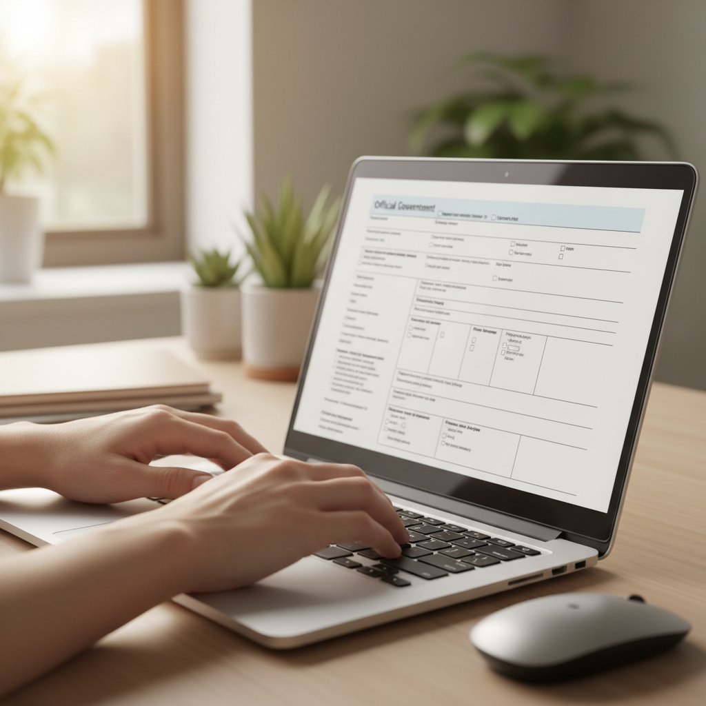 formulaire visa Chine : illustration pratique