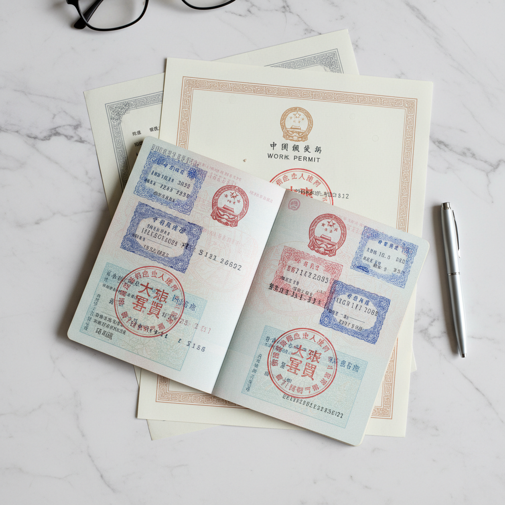 visa Chine travail : illustration pratique