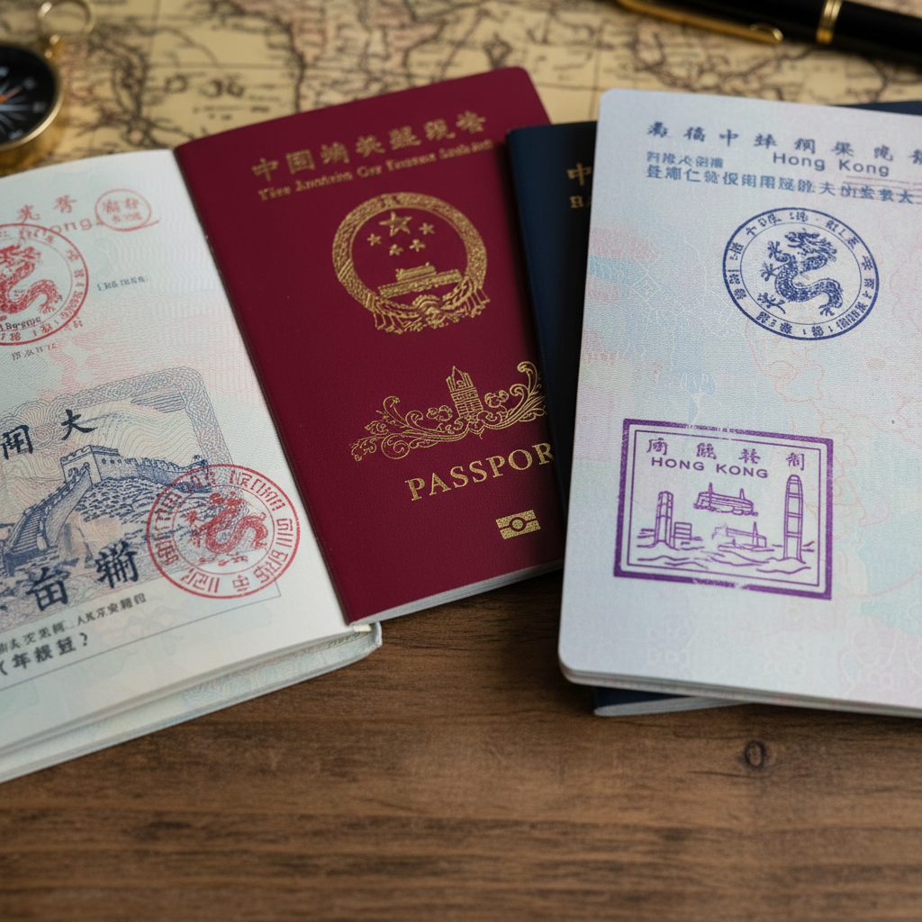 visa Chine Hong Kong : illustration pratique