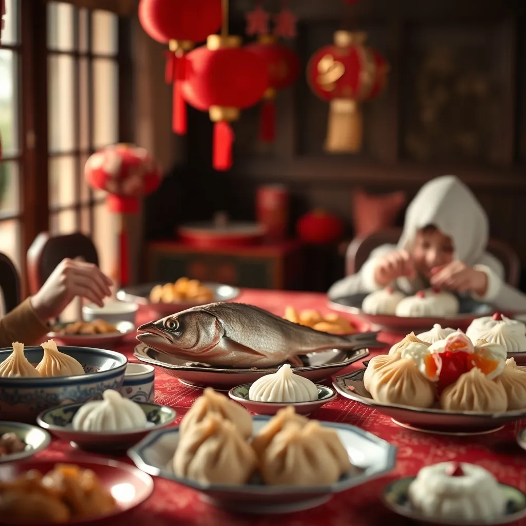 Le dîner de retrouvailles du réveillon du Nouvel An chinois réunit toute la famille autour de plats traditionnels