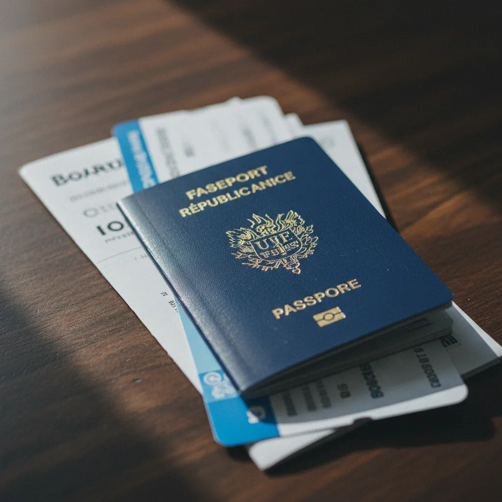 Passeport valide et documents de voyage sont indispensables pour embarquer vers la Chine