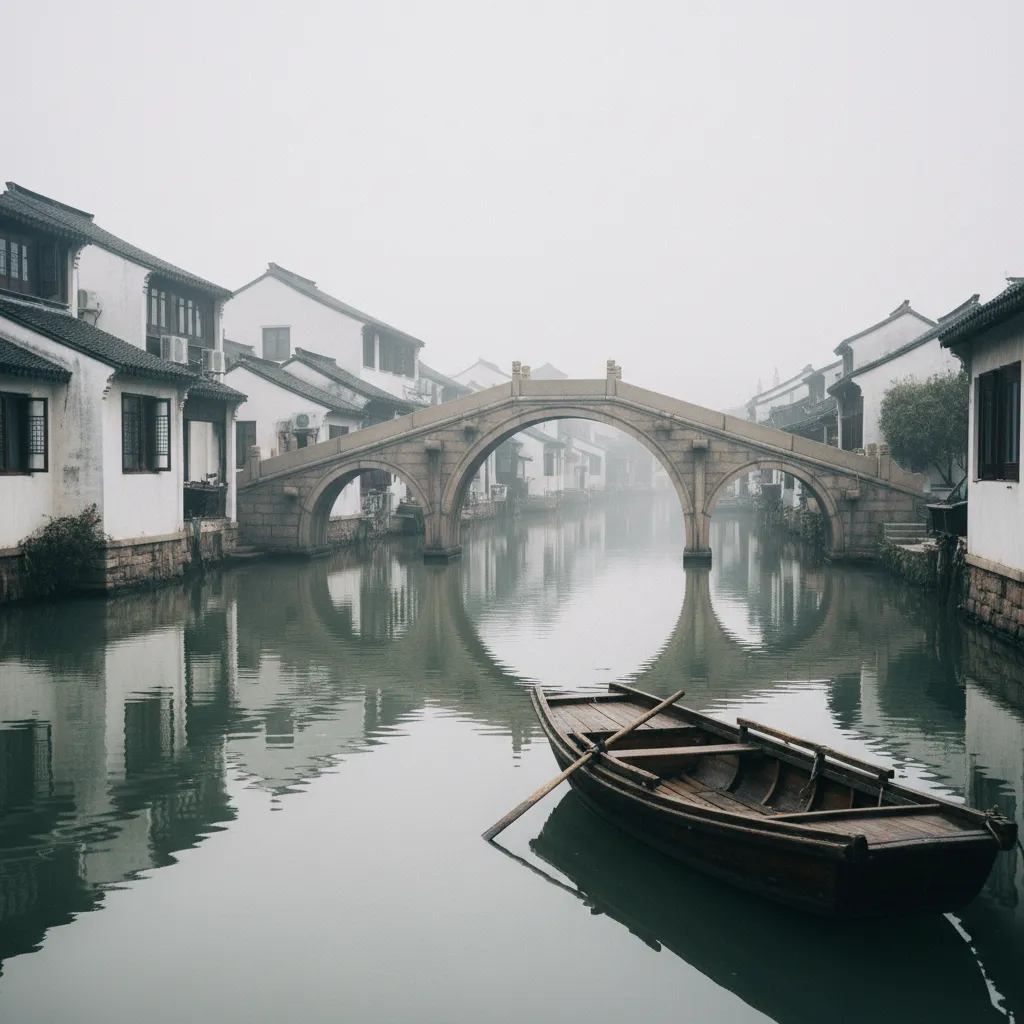 Zhujiajiao, la Venise de Shanghai, accessible en 45 minutes depuis le centre-ville