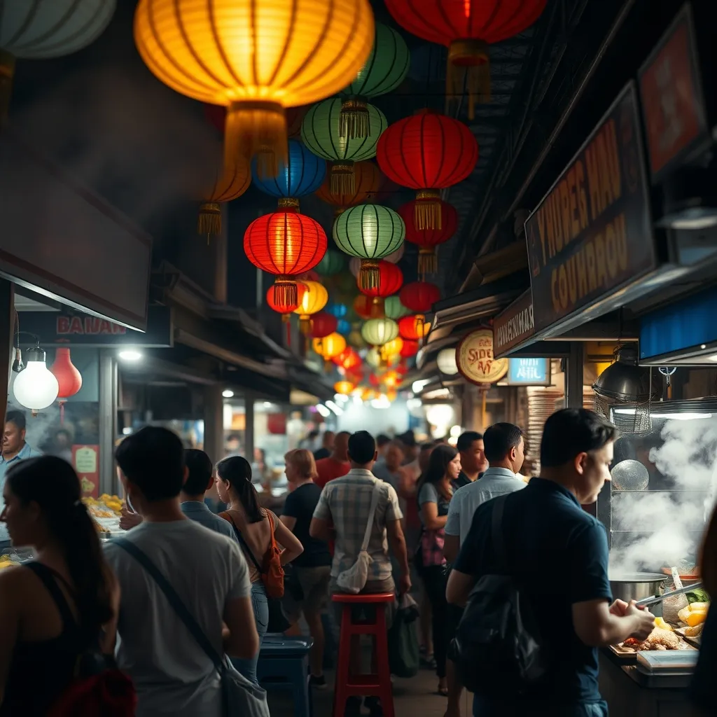 La street food thaïlandaise permet de maîtriser son budget repas sur place