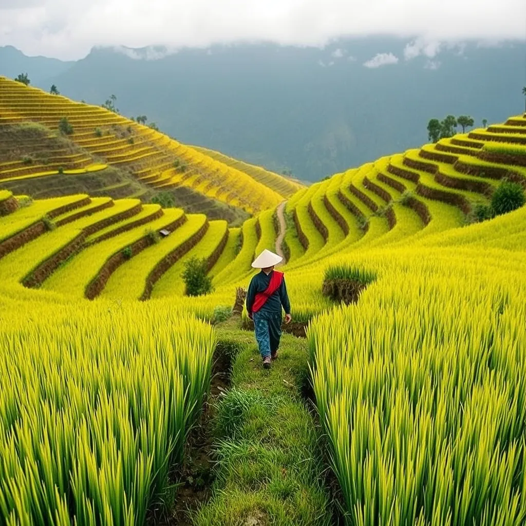 Les rizières en terrasses de Sapa, une expérience proposée par les meilleures agences locales