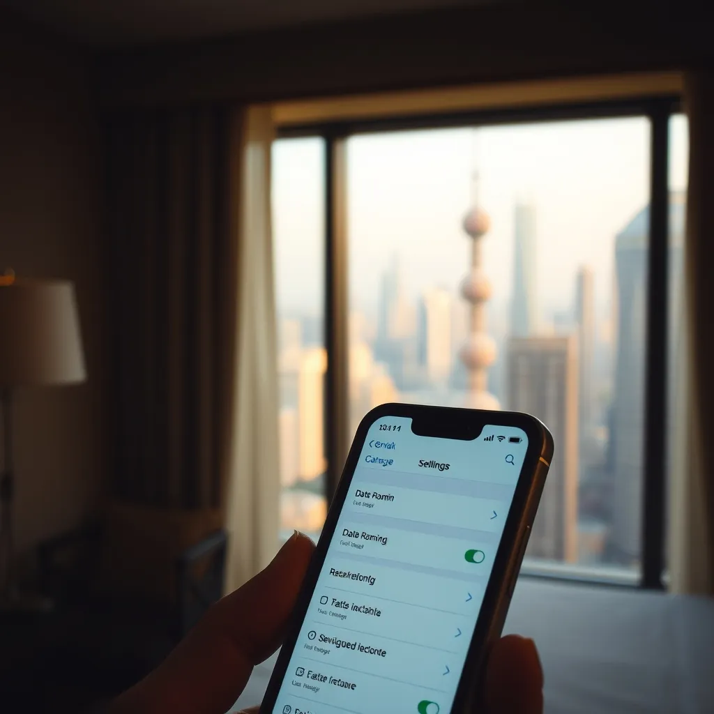 Vérifier les paramètres de roaming Free Mobile avant d'arriver en Chine