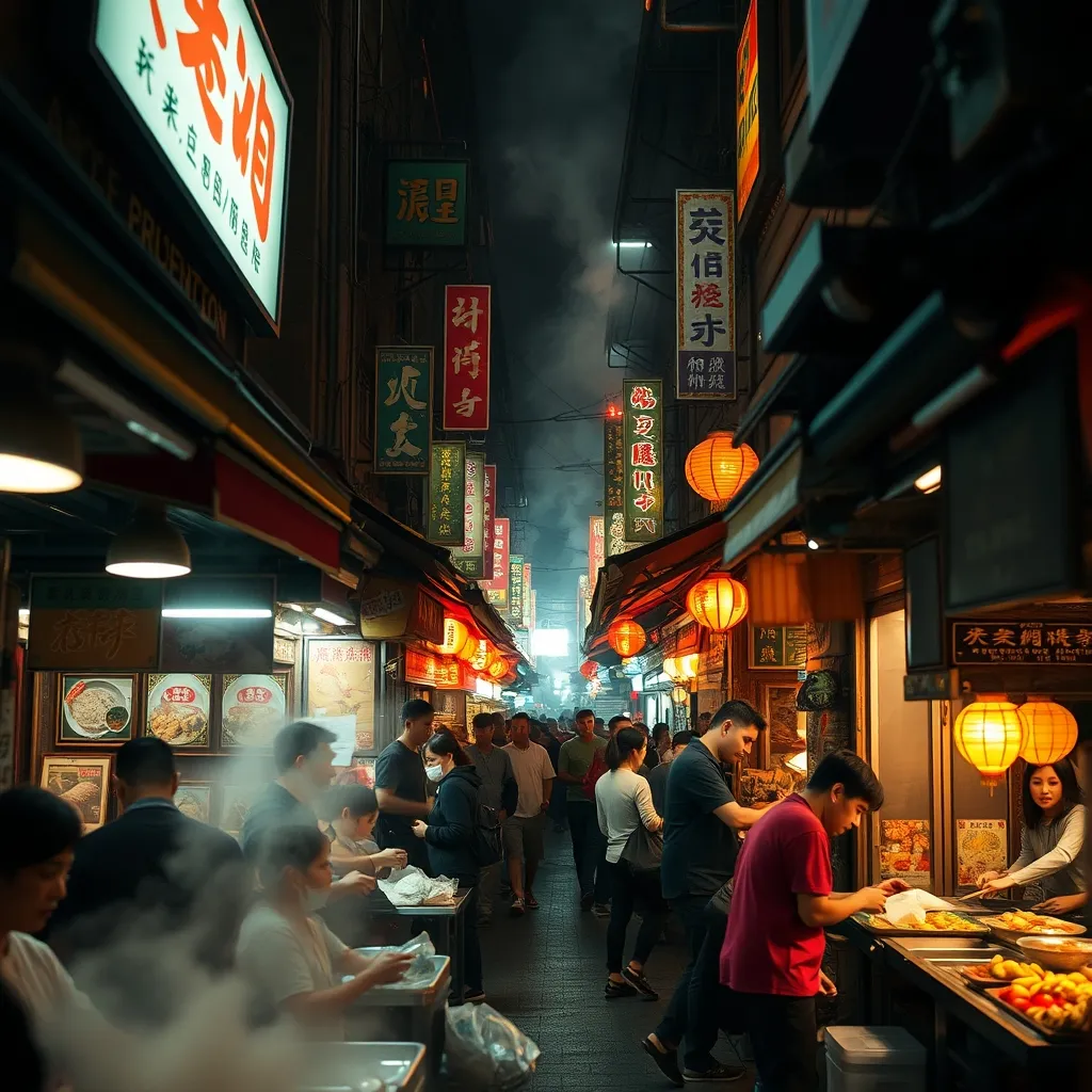 Le quartier musulman de Xi'an regorge d'échoppes de street food sur la rue Beiyuanmen