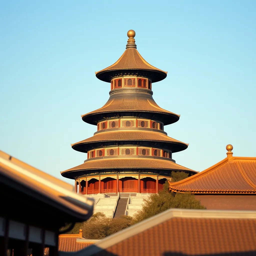 La Grande Pagode de l'Oie Sauvage culmine à 64 mètres au cœur de Xi'an
