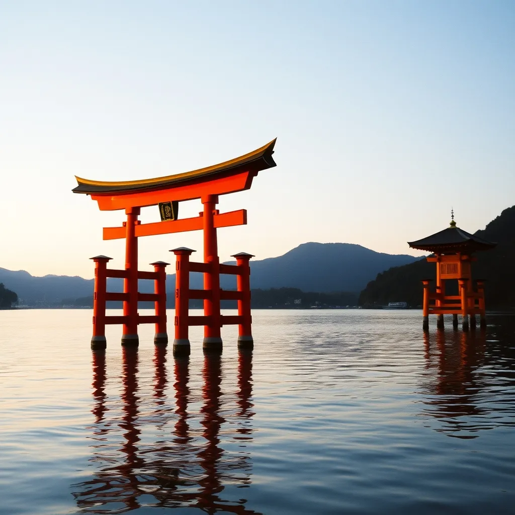 Le torii flottant de Miyajima, l'un des panoramas les plus emblématiques du Japon