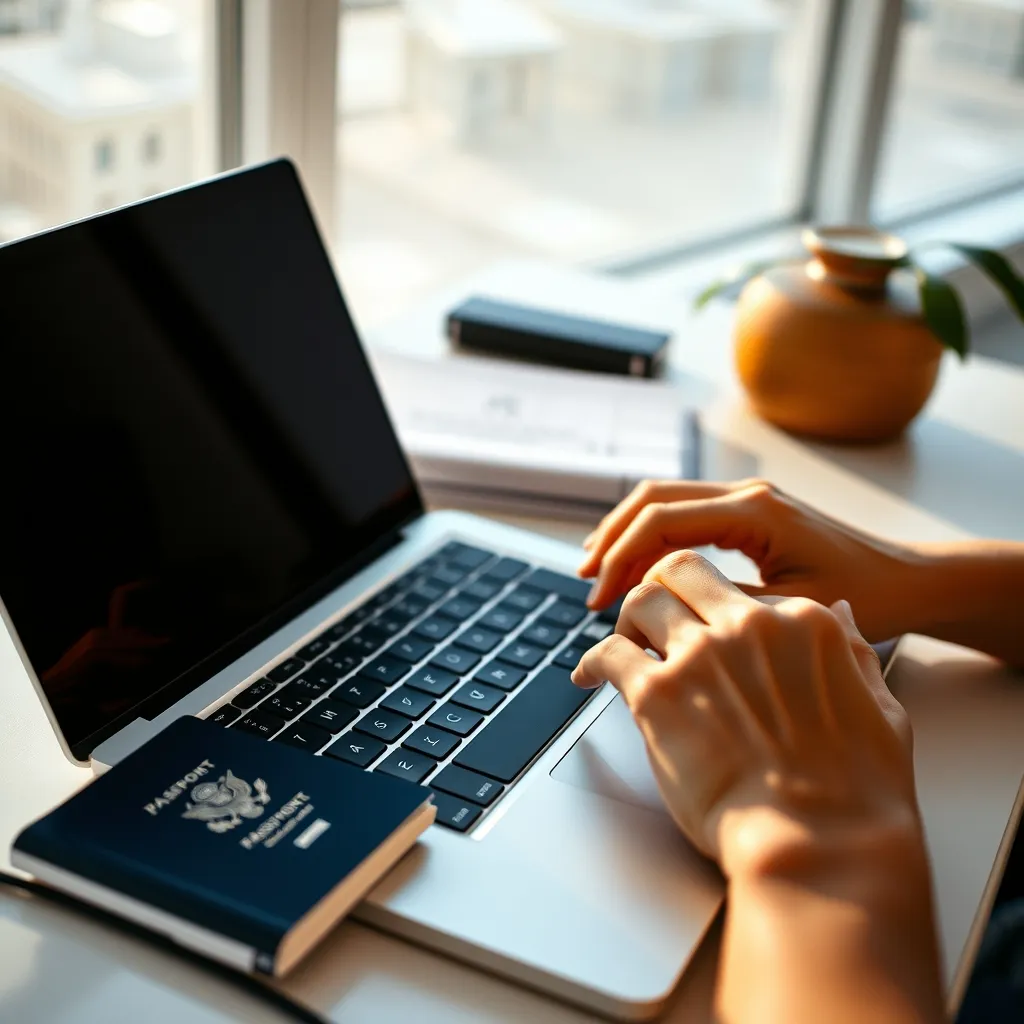 La procédure de demande se fait entièrement en ligne sur le portail officiel