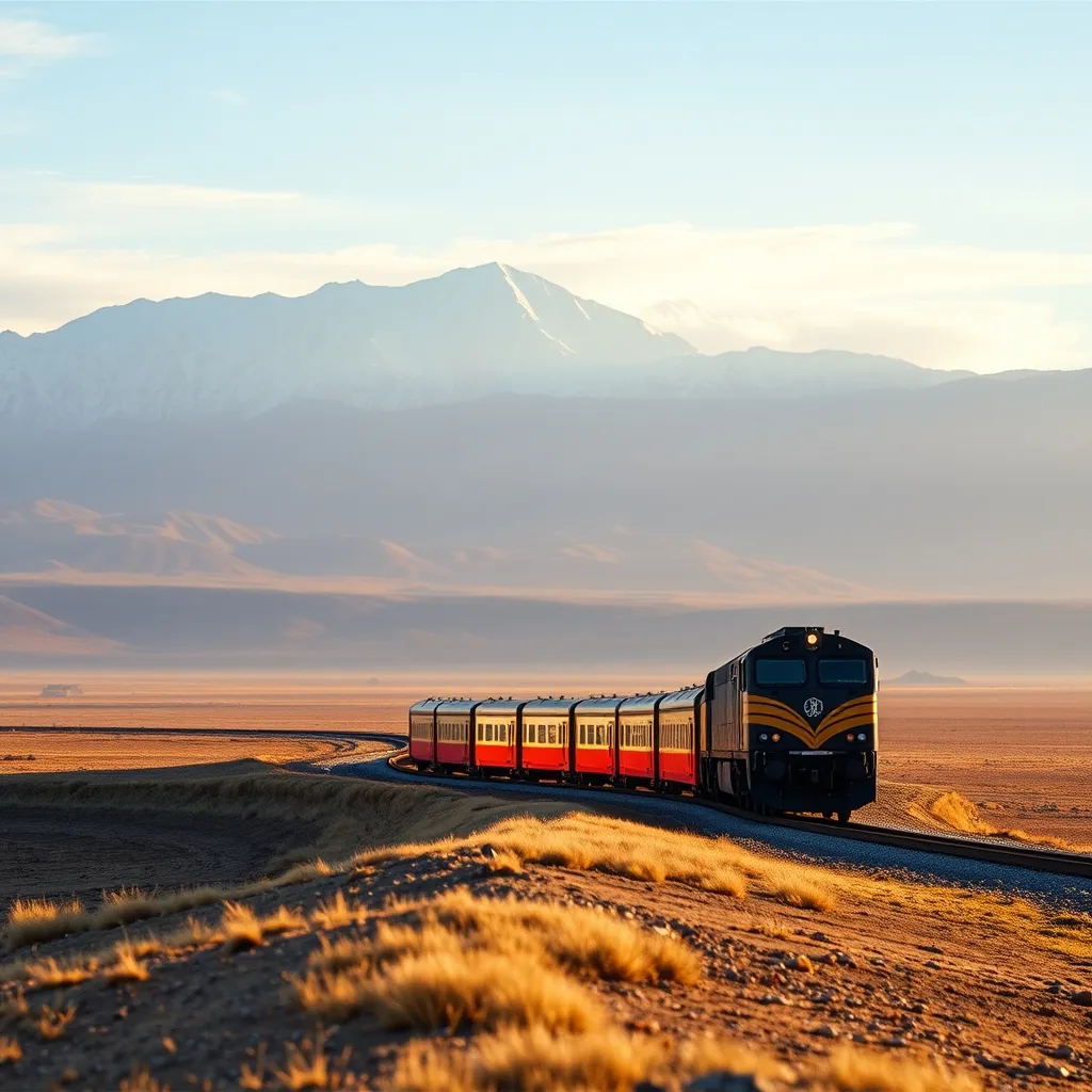 Le train Pékin-Lhassa traverse les hauts plateaux tibétains à plus de 5 000 mètres d'altitude