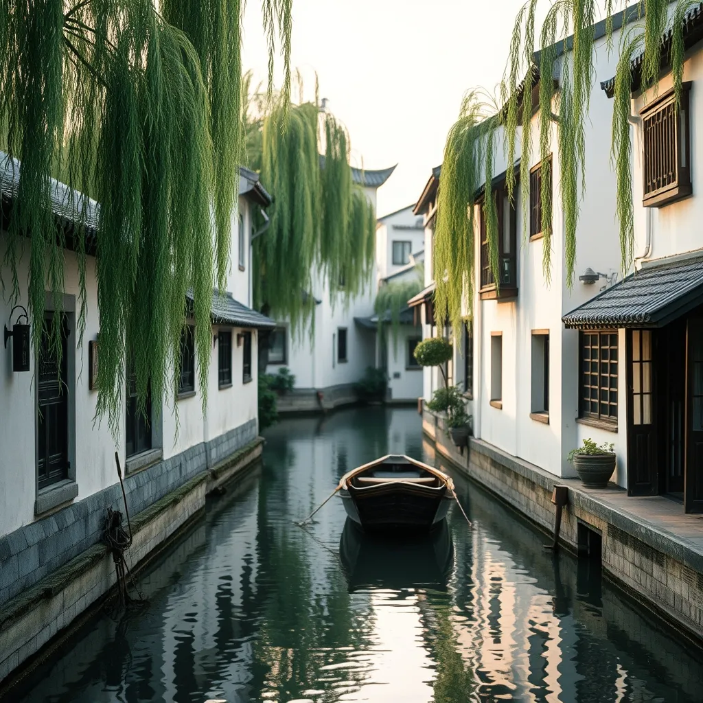 Les canaux historiques de Suzhou rappellent l'atmosphère de la Venise orientale