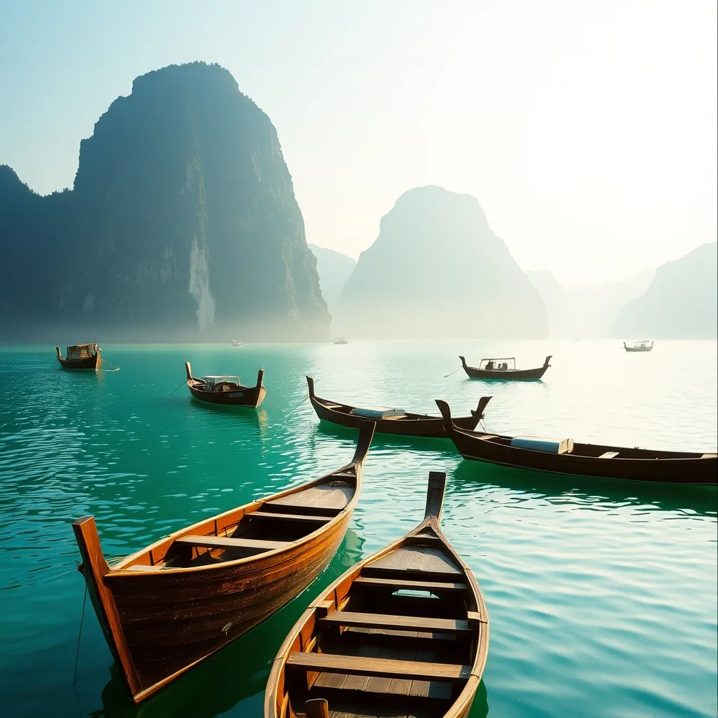 La baie d'Ha Long au Vietnam, accessible dès 20 euros par jour sur place