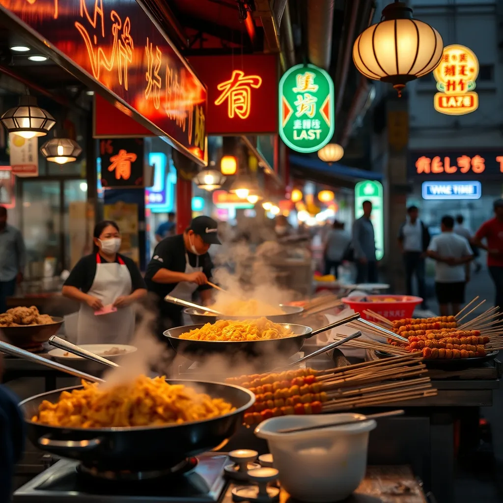 Les stands de street food à Bangkok offrent des repas savoureux pour moins de 3 euros