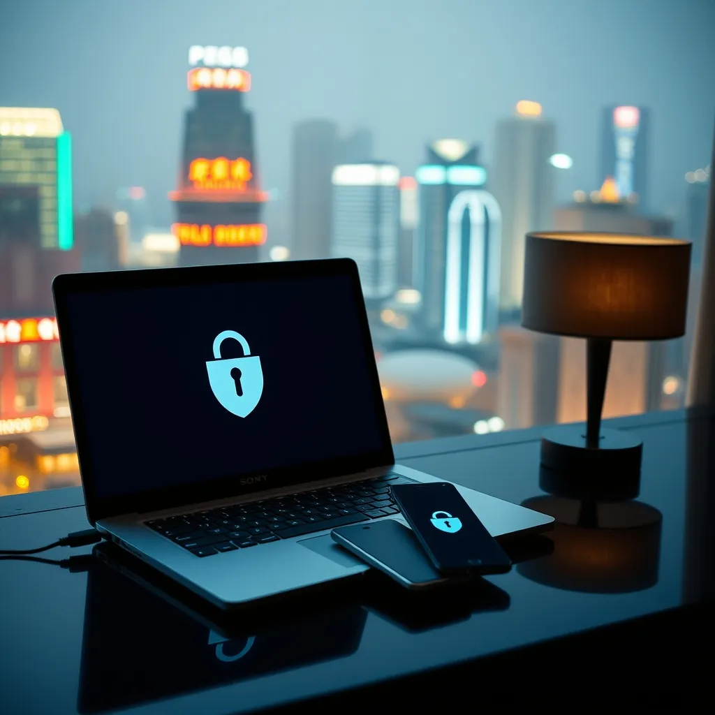 Configuration d'un VPN sur plusieurs appareils dans un hôtel en Chine