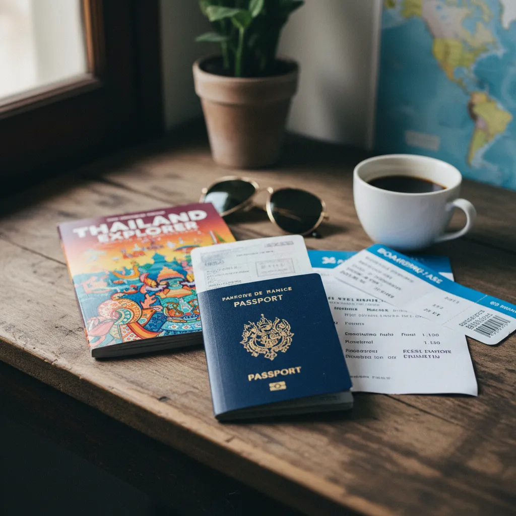 Documents de voyage nécessaires pour un séjour en Thaïlande depuis la France