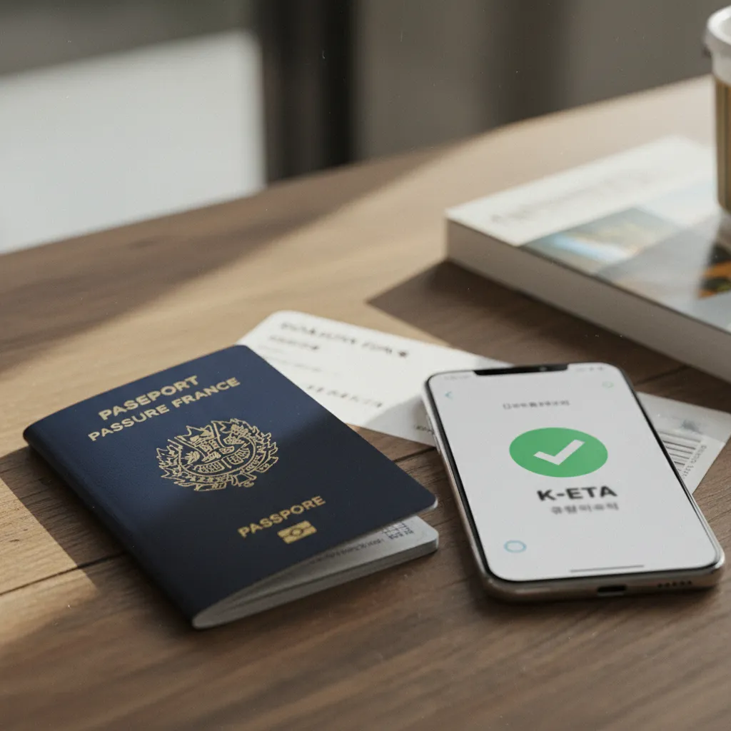 Passeport français et confirmation K-ETA : les indispensables avant un départ pour la Corée du Sud