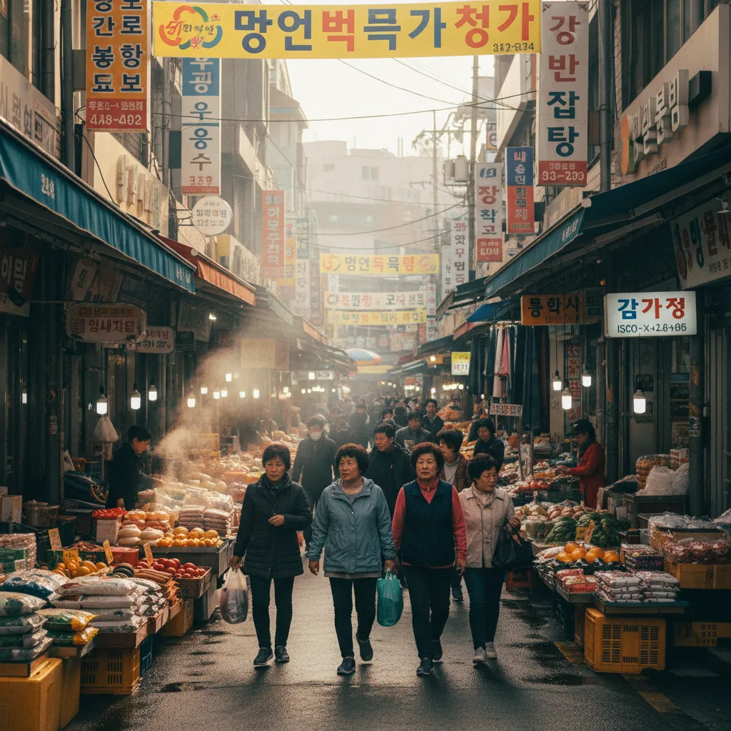 Les marchés colorés de Busan, une escale incontournable lors d'un séjour en Corée du Sud