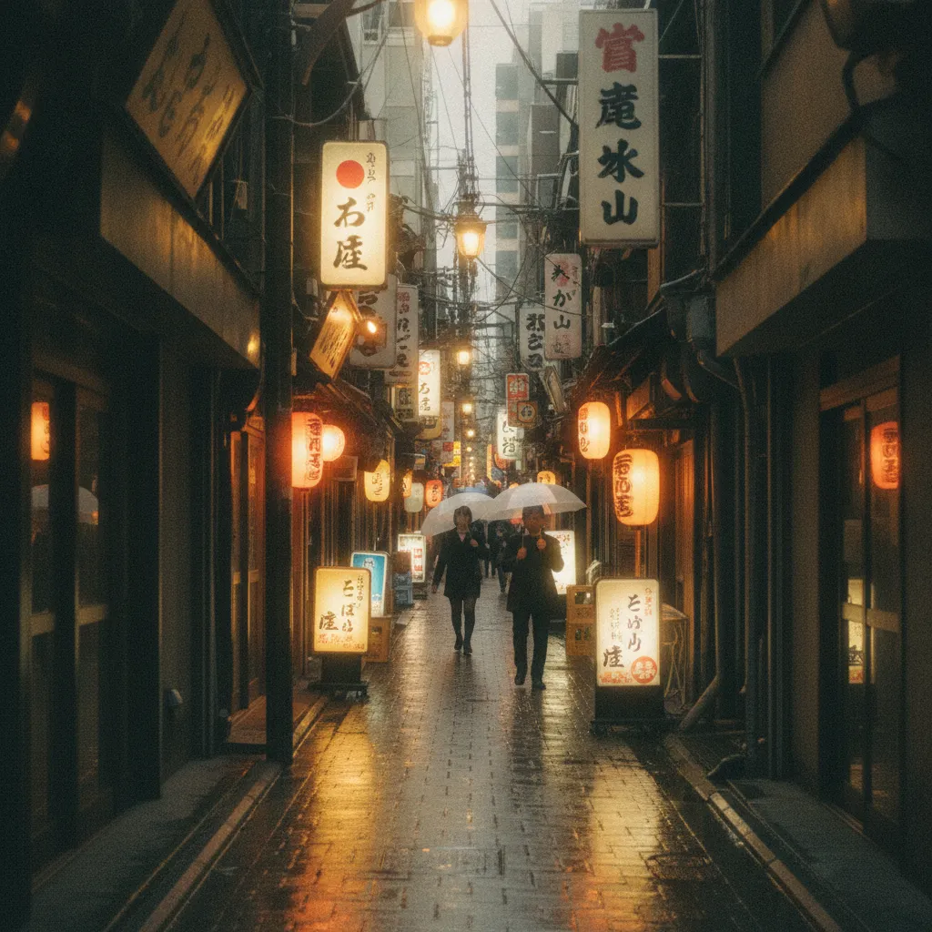 Les ruelles illuminées du Golden Gai à Shinjuku, première immersion dans le Tokyo nocturne