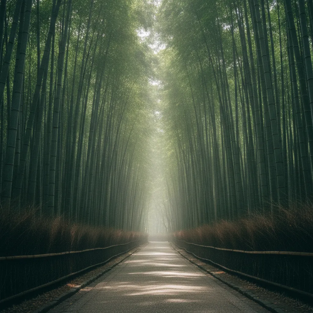 La bambouseraie d'Arashiyama à Kyoto, une promenade envoûtante au cœur de la deuxième semaine
