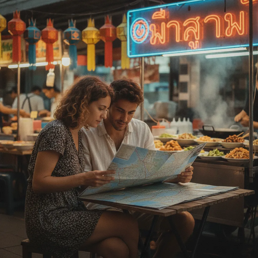 Planifier son itinéraire sur mesure au cœur des marchés de Bangkok