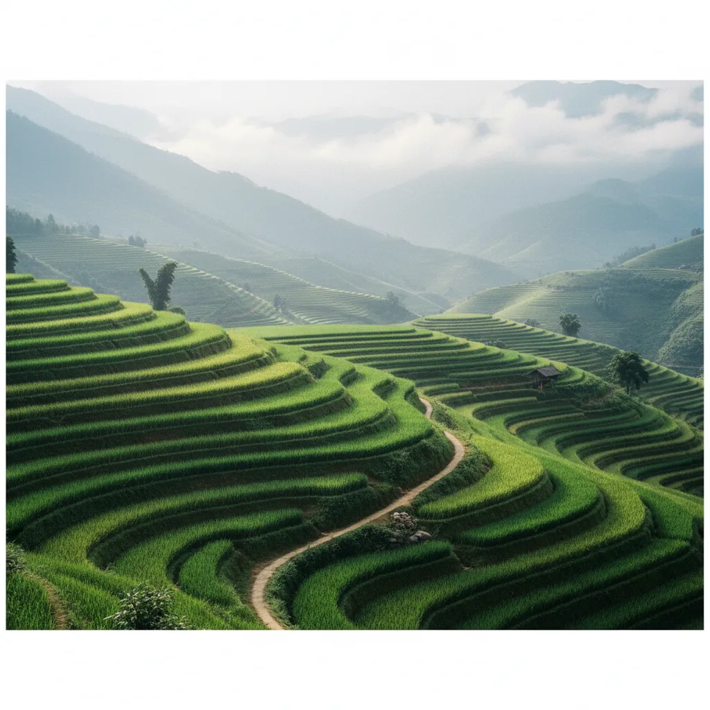 Les rizières en terrasses de Sapa, étape incontournable d'un itinéraire de 3 semaines au Vietnam