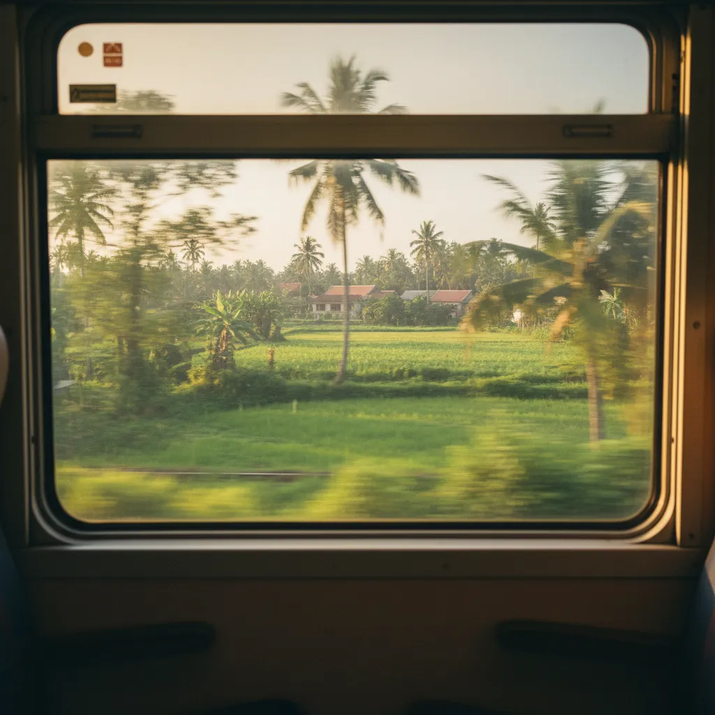 Le train Réunification traverse le Vietnam du nord au sud en longeant la côte