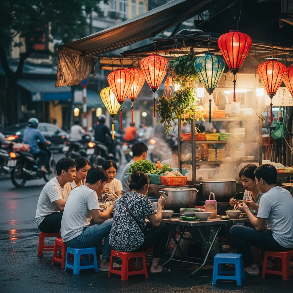 La street food de Hanoï, un incontournable de tout voyage au Vietnam