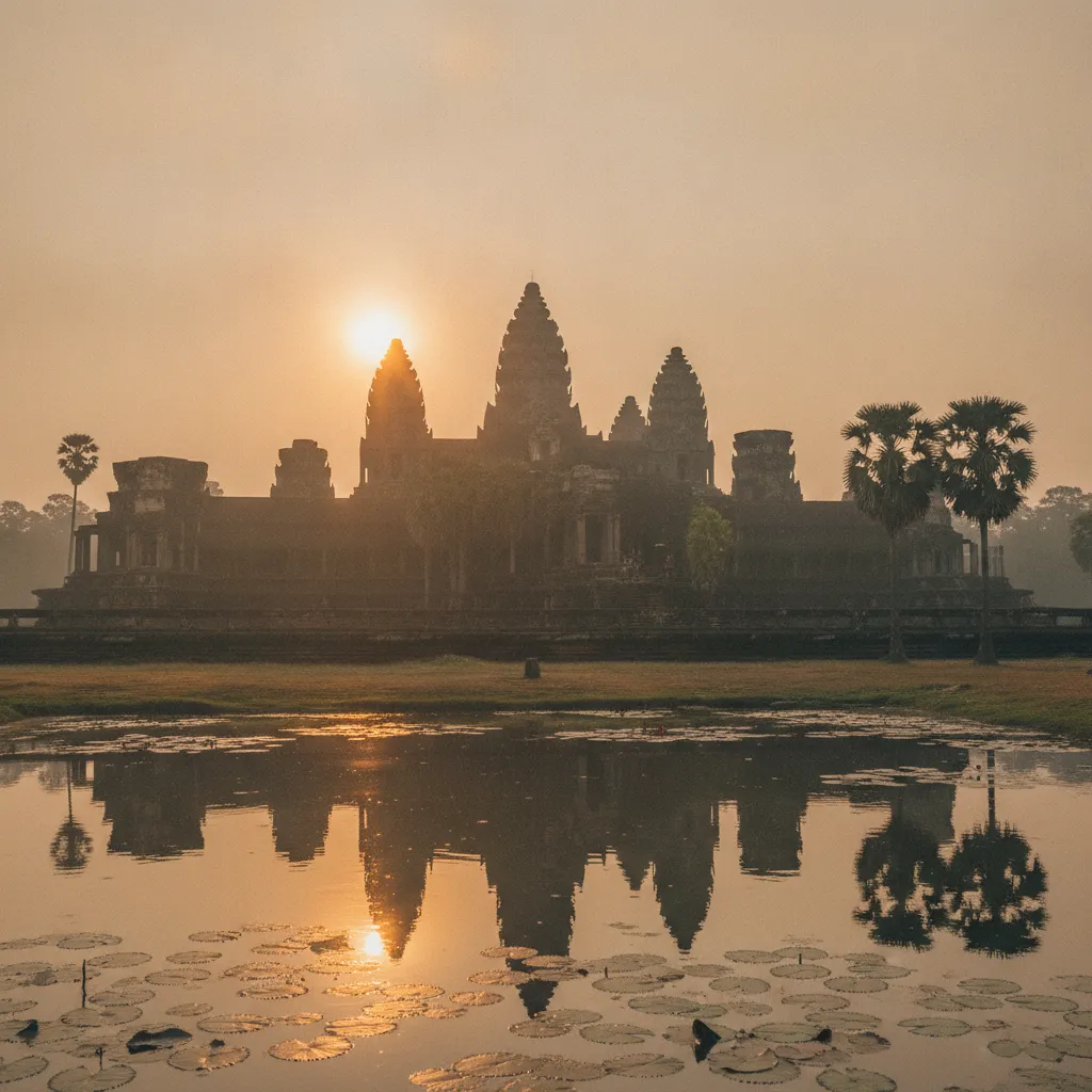 Les temples d'Angkor au Cambodge, l'une des destinations emblématiques des circuits en Asie