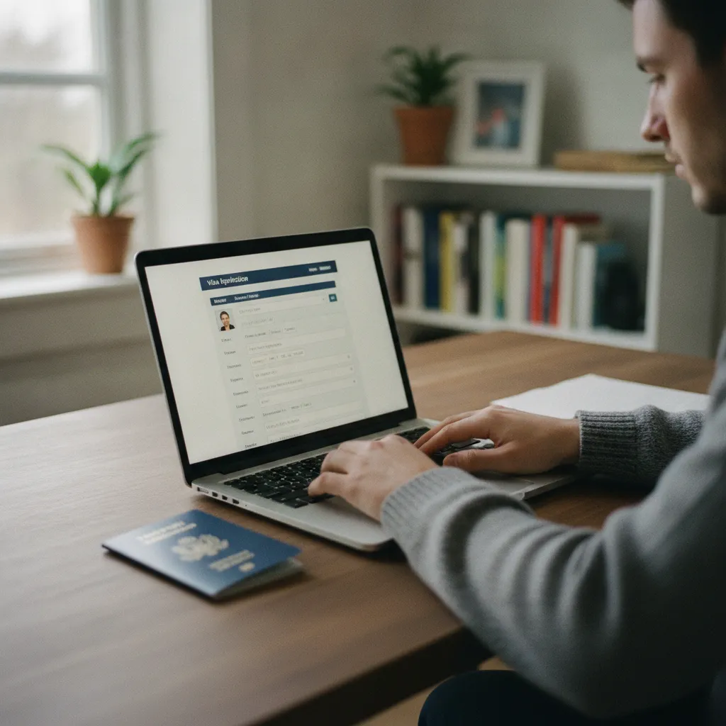 La demande d'ETA se remplit en ligne en quelques minutes depuis un ordinateur