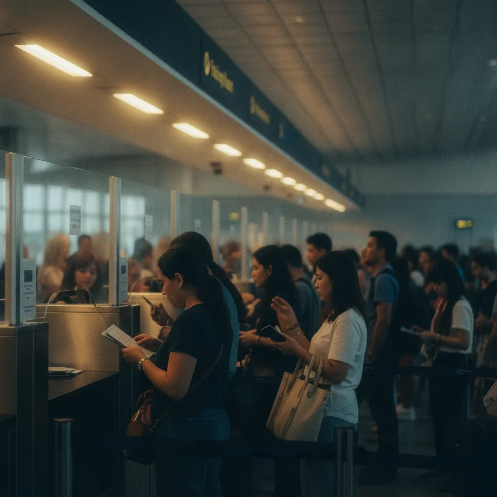 Le visa à l'arrivée au Cambodge se demande directement au poste d'immigration