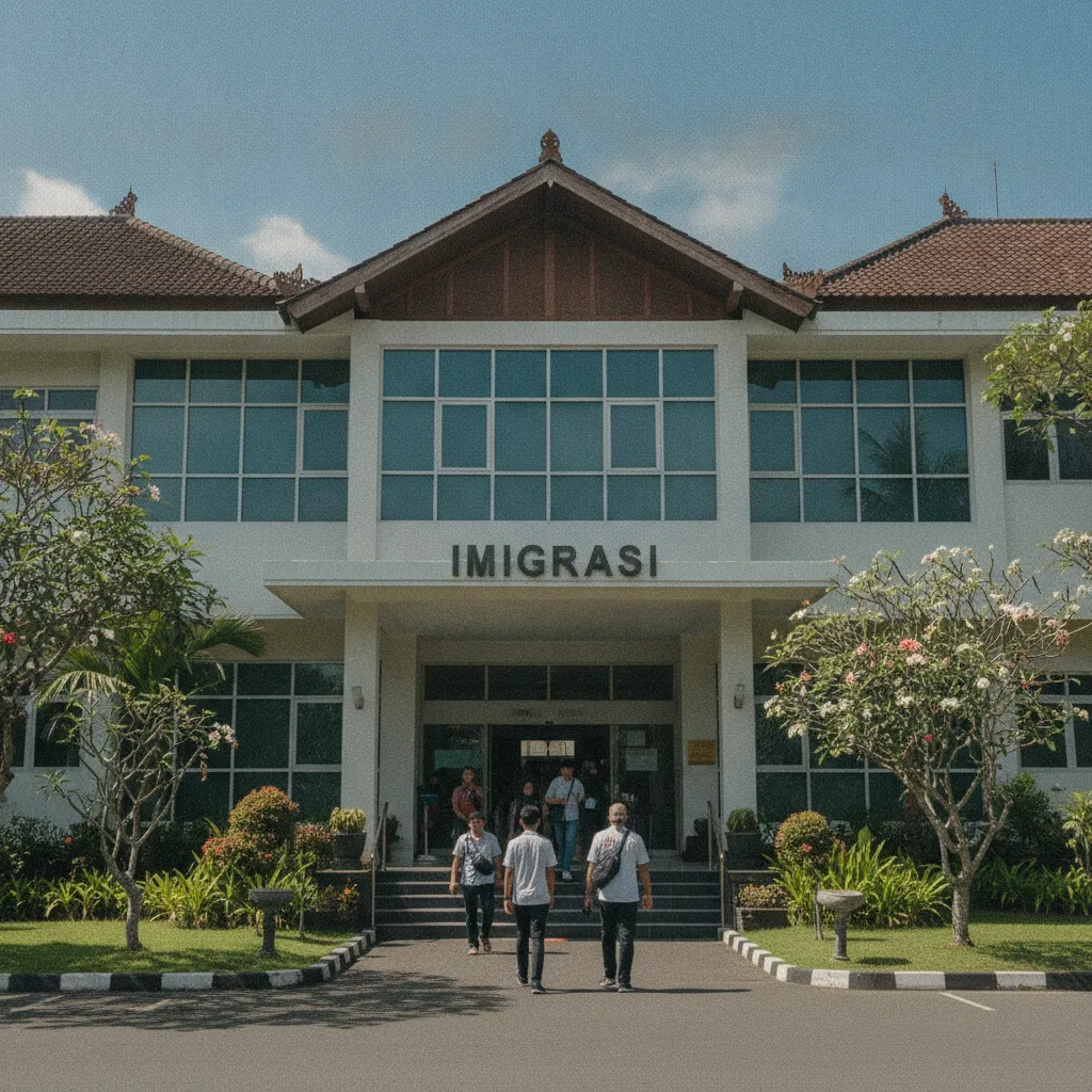 Bureau d'immigration de Denpasar pour les prolongations de visa
