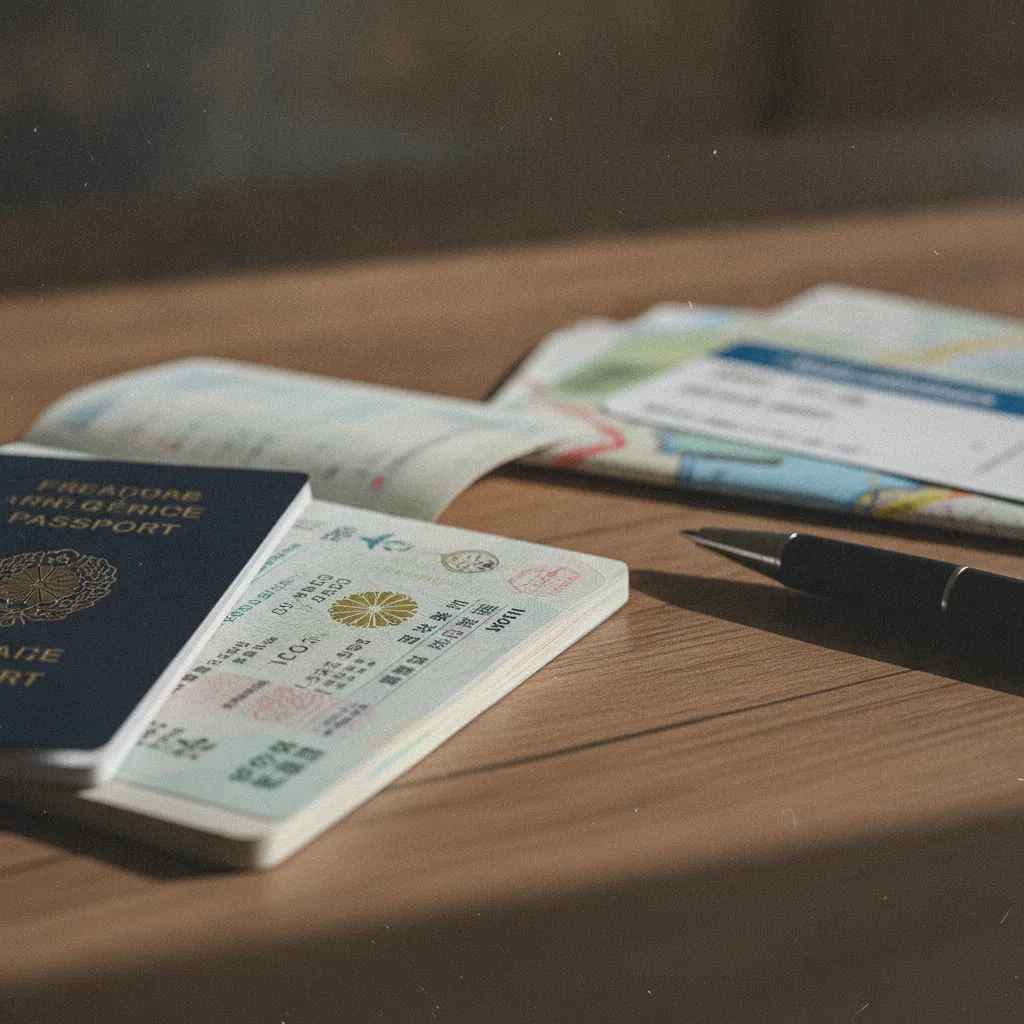 Le visa PVT Japon est apposé directement dans votre passeport français